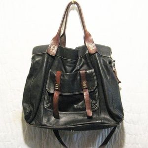 Sophia C. Italian designer leather satchel